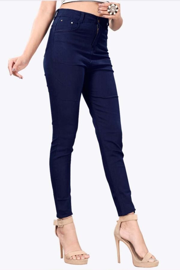High Waist Skinny Fit Jeans for Women