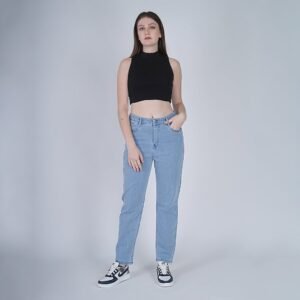 MM-21 Women Mom Fit Wide Leg Jeans