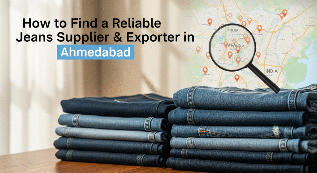 How to Find a Reliable Jeans Supplier & Exporter in Ahmedabad