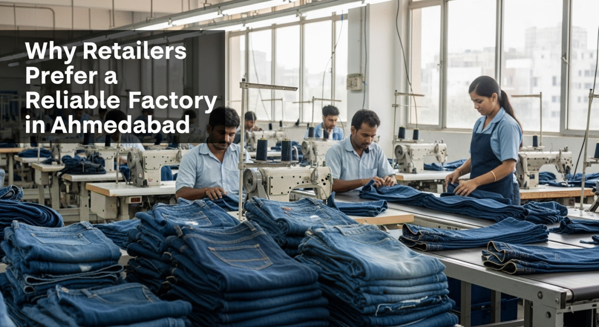 Retailers Prefer a Reliable Jeans Factory in Ahmedabad