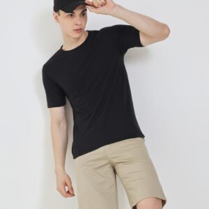 MM-21 Men’s Regular Fit Cotton Chino Shorts – Casual Wear