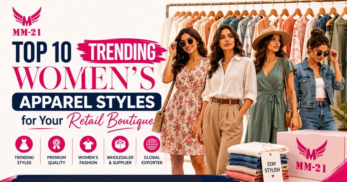 Top 10 Trending Women's Apparel Styles for Your Retail Boutique