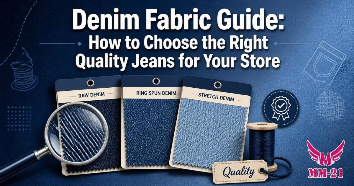Denim Fabric Guide: How to Choose the Right Quality Jeans for Your Store