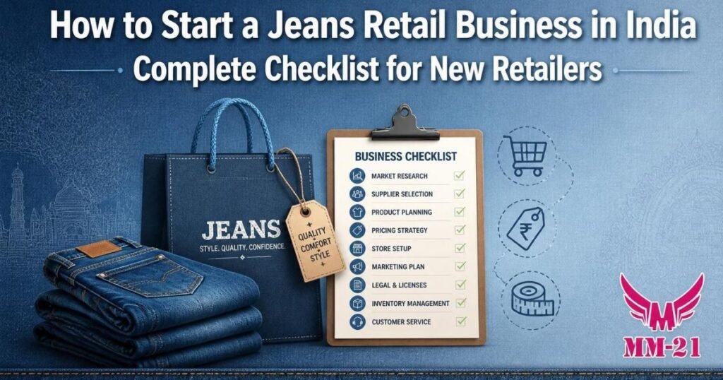 How to Start a Jeans Retail Business in India: Complete Checklist for New Retailers