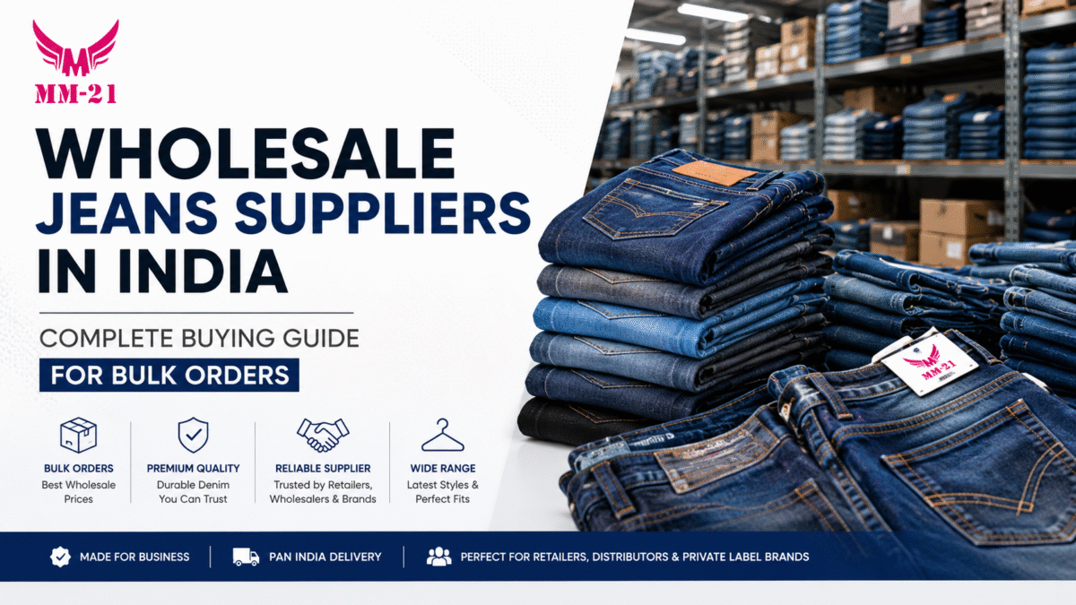 Wholesale Jeans Suppliers in India: Complete Buying Guide for Bulk Orders