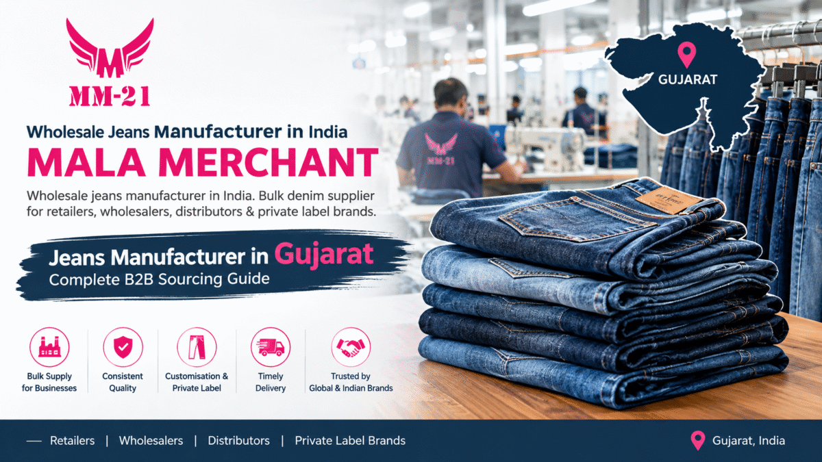 Jeans Manufacturer in Gujarat: Complete B2B Sourcing Guide
