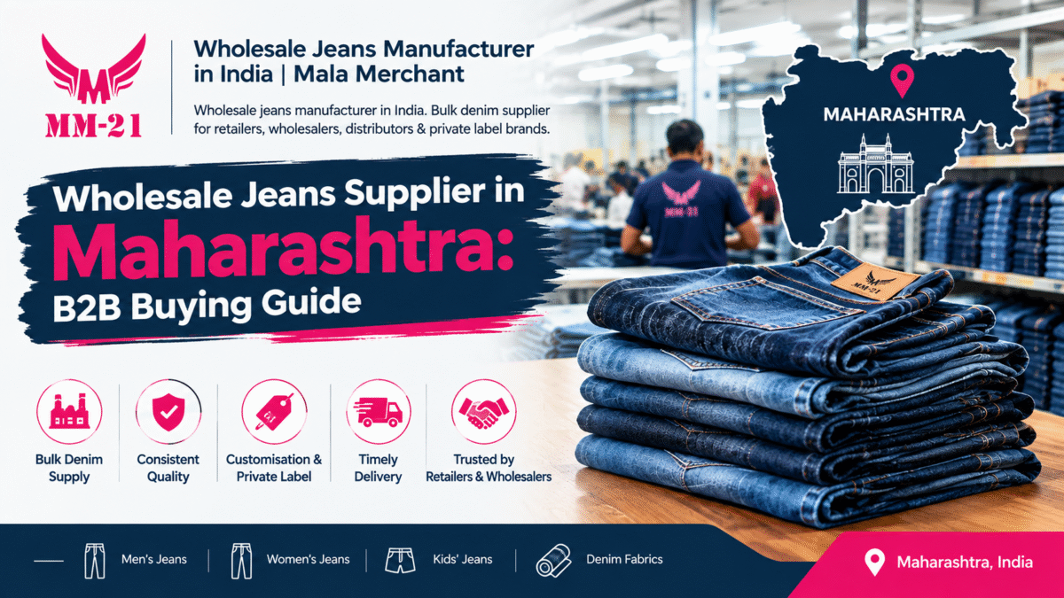 Wholesale Jeans Supplier in Maharashtra: B2B Buying Guide