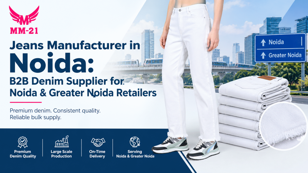 Jeans Manufacturer in Noida